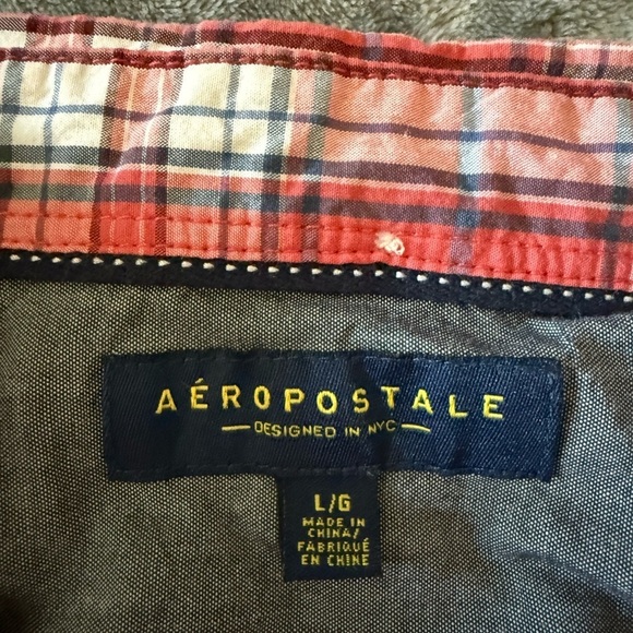 Aeropostale Cotton Button Down Shirt - Picture 4 of 6